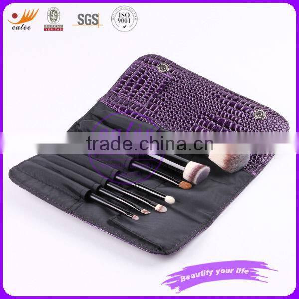 7pcs Popular Makeup Brush Set with Elegant & classic hand bag