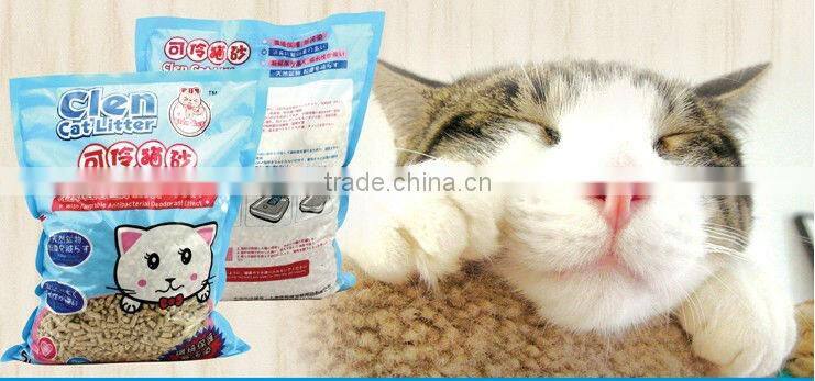 pine wood pellet cat litter