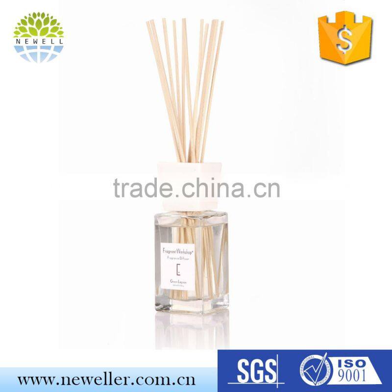 Best selling luxury 100ml reed diffuser bottle with natural sticks