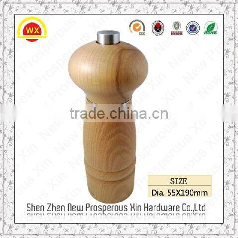 Quality wood grinder easter salt and pepper shaker