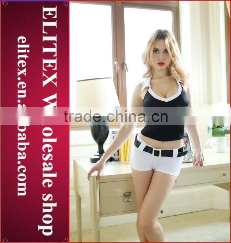 2015 Wholesale newest fashion design sexy cheerleader costume