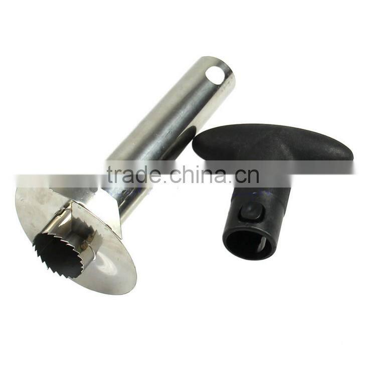 Easy Kitchen Tool Stainless Steel Fruit Pineapple Corer Slicer Cutter Peeler Made in China