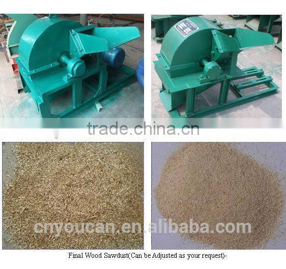 High-efficiency CE Approved portable wood chipping machine