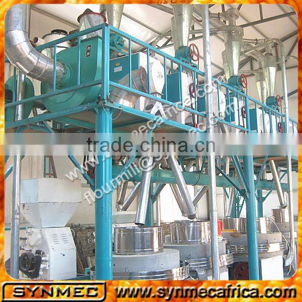 flour stone mill machine