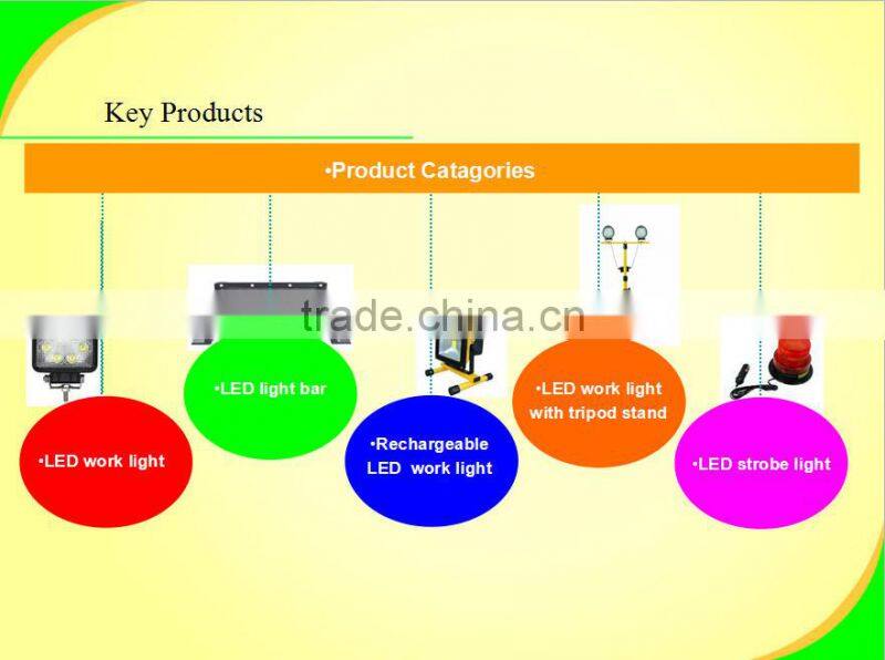 Amber led tower warning light for forklift motorcycle