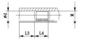 24000rpm, 3.5kw, 350v, 120mm grinding spindle motor