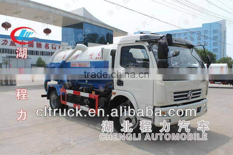 5CBM sewage suction tanker truck sale