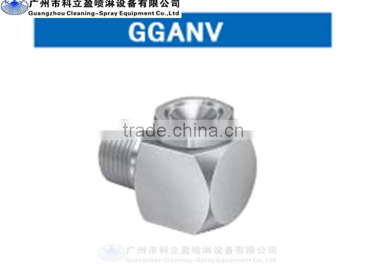 1/4 GGANV full cone spray nozzle to remove waste