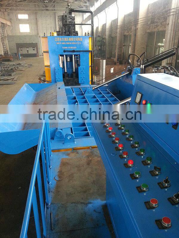 automatic aluminum metal baler and shear