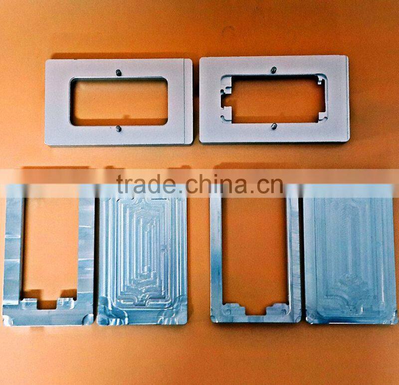 110V-220V lcd repair 5 in1 vacuum lcd separator machine, middle frame separating & frame laminator with mold for iphone6/6plus,