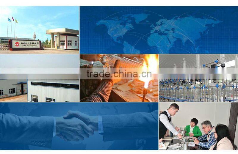 Lab Rotary Evaporator with Dry Ice Condenser and Oil Bath