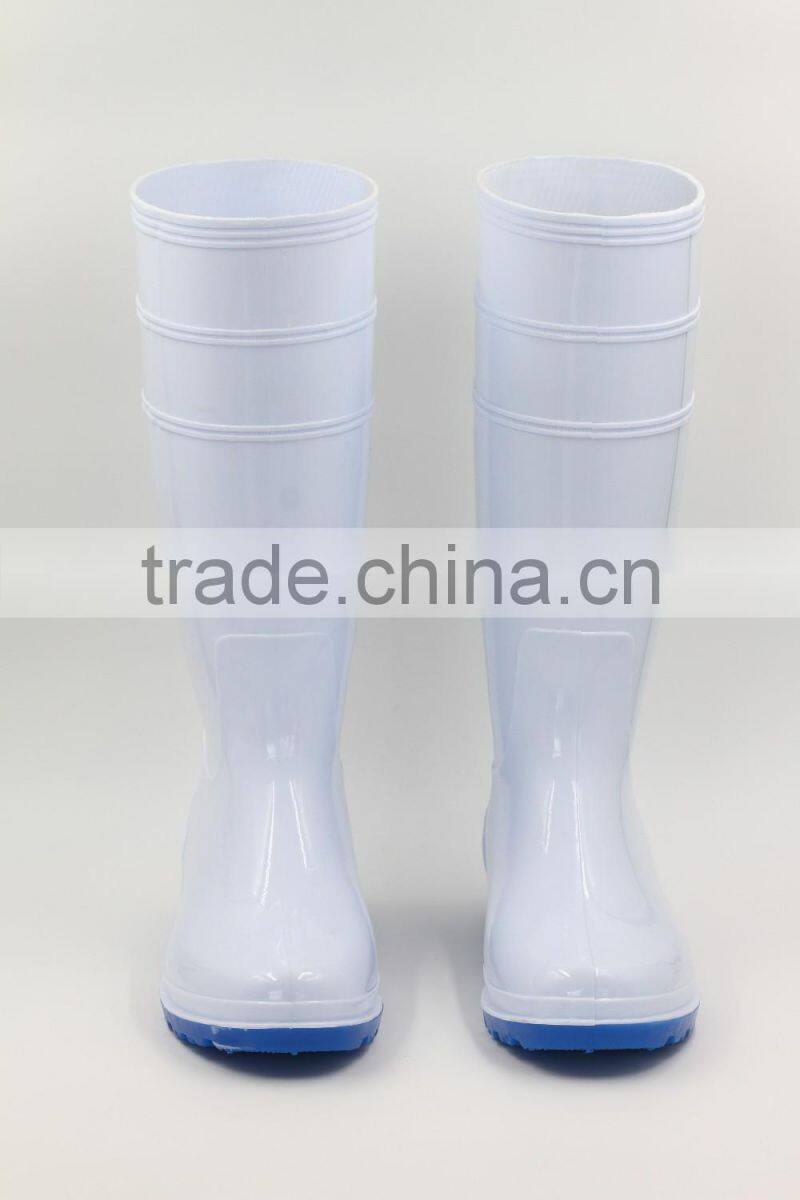 Wellington men and women's cheap PVC rain boots fashionable pvc safety boots