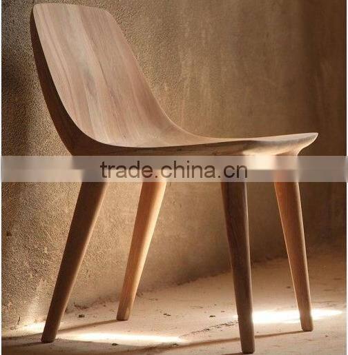 classic CNC cutting specail design Wooden Chair Wooden side Chair