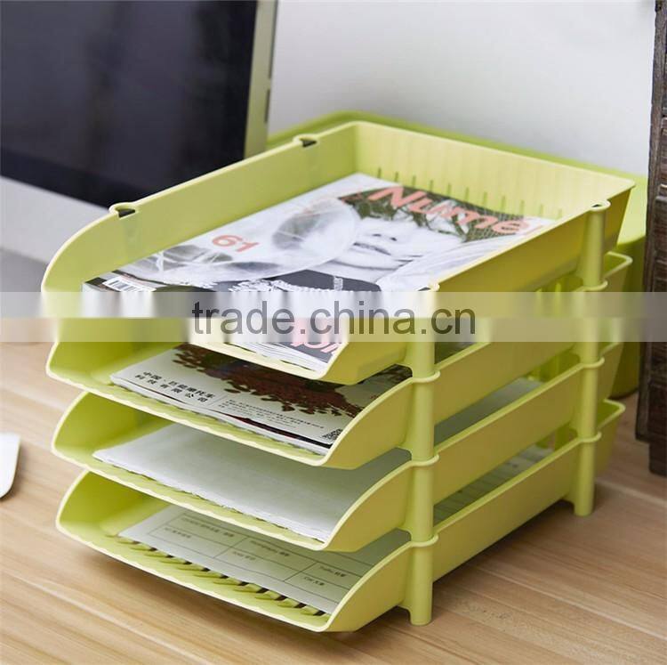 Plastic Document File Tray -4Layer