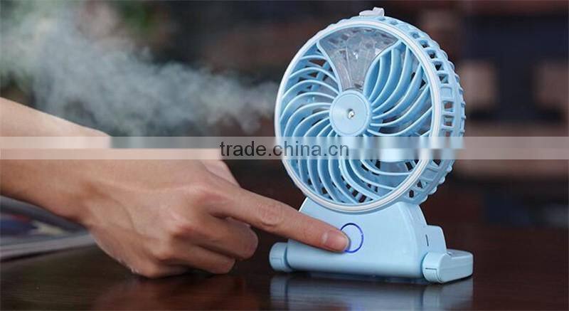 CT-739 The new USB charging air-conditioning fan Beauty Mini spray fan Humidification handheld fan Portable air-conditioning fan