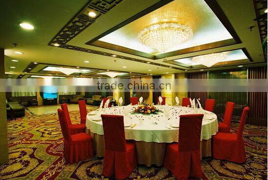 Iron frame round banquet table