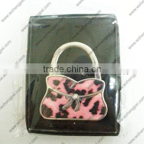 2014 new pink bowknot is concise and easy hanging buckle