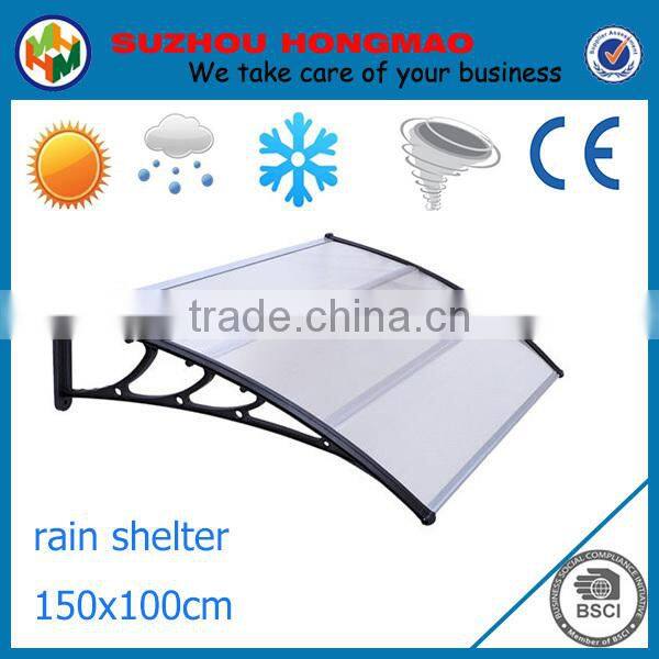 Clear DIY PC plastic used balcony awnings