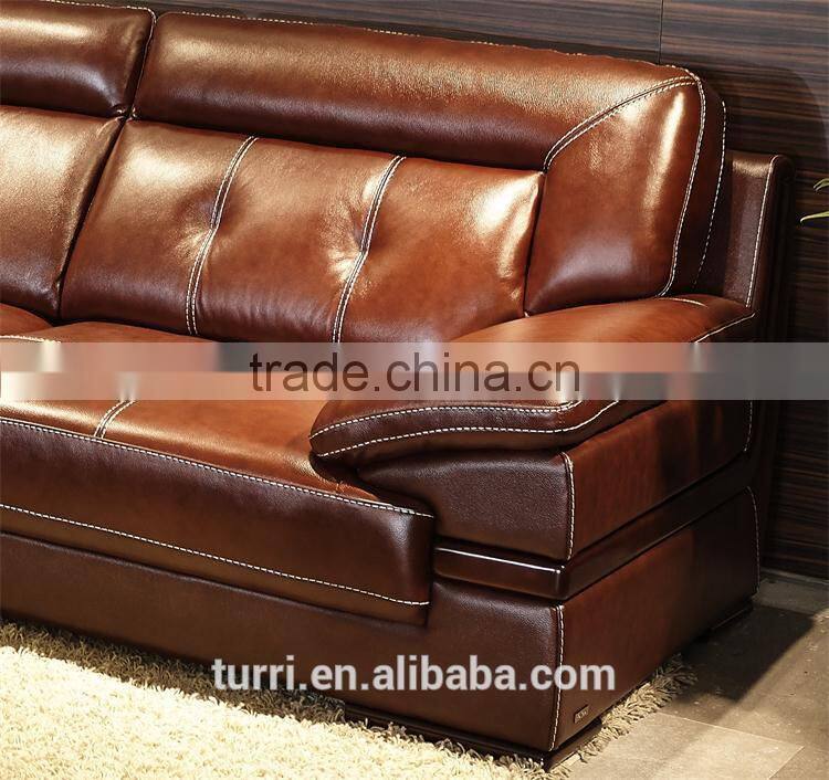 K245 High quality modern sofa Italy leather corner sofa set designs