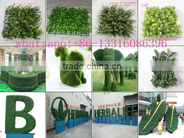 SAS072105 Artificial Hedge green Fence,Plastic Artificial Boxwood Hedge
