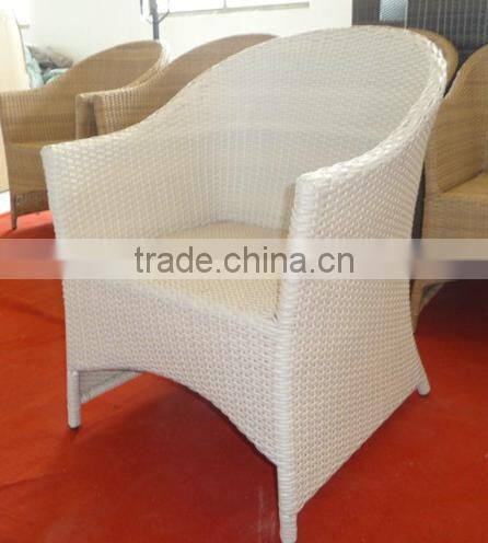 White Color Rattan Chair