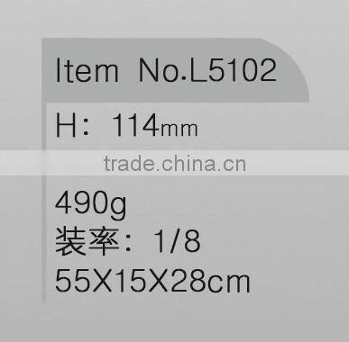 high-temperature resistent glass candle holder