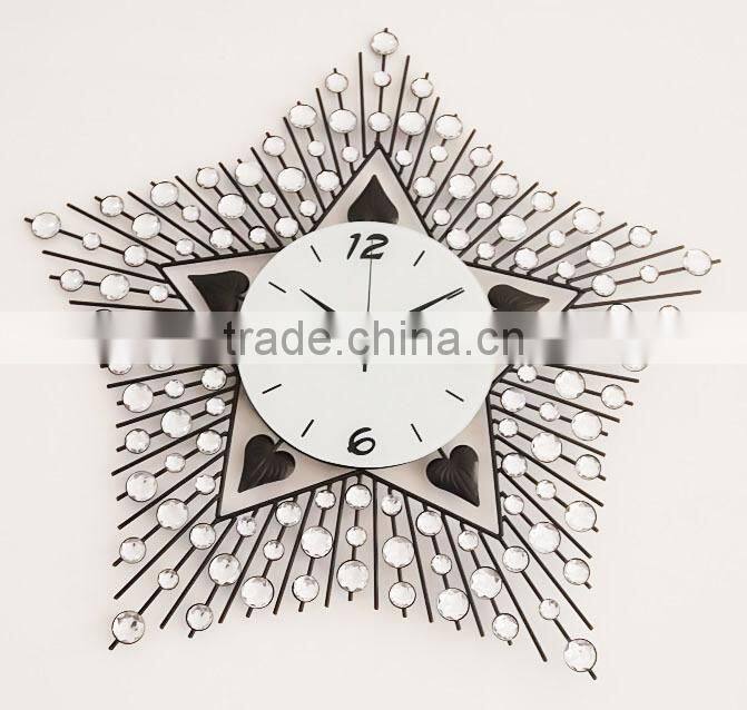 Star wall digital clock