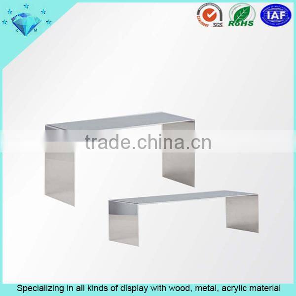 Factory custom 3 tier acrylic shoe display stand