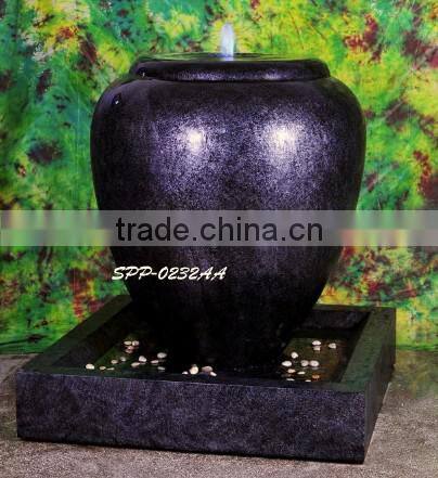 fiberglass and resin water fountain,big vat water fountain