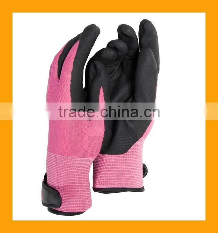 Ladies Weedmaster Gardening Gloves Foam Nitrile Coated Gloves