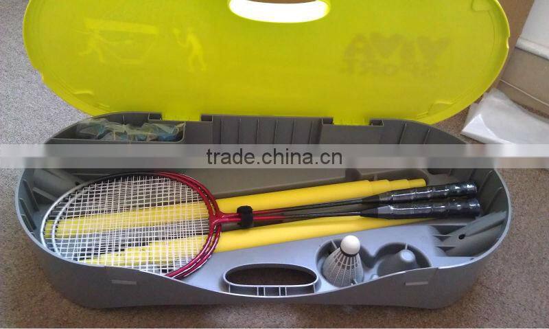 Portable badminton net equipment