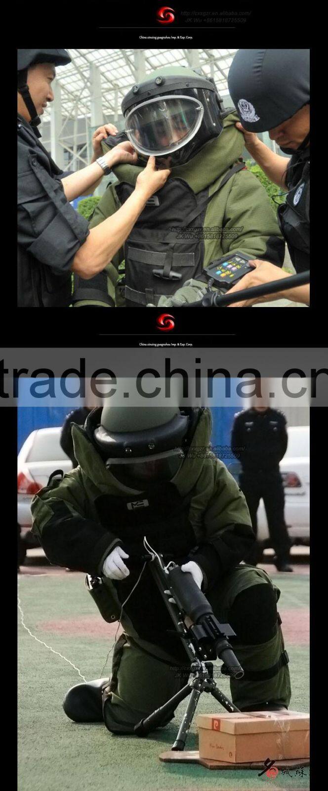 EOD suit bomb disposal suit eod suit anti-terrorism equipment with fence