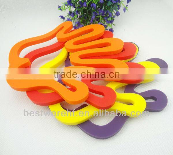 non-stick sunflower silicone hot pot mats