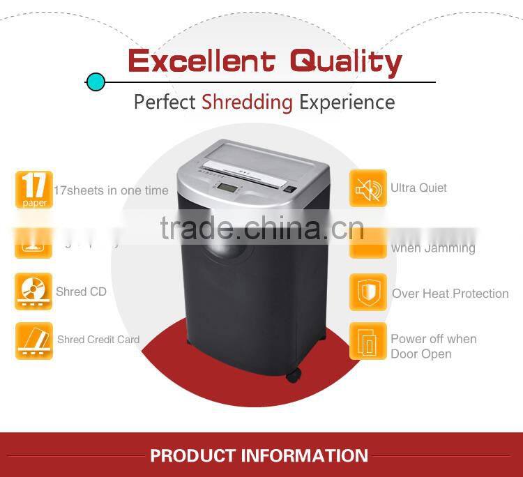 JP-820C quiet paper shredders Cross cut GS machine made in China A4