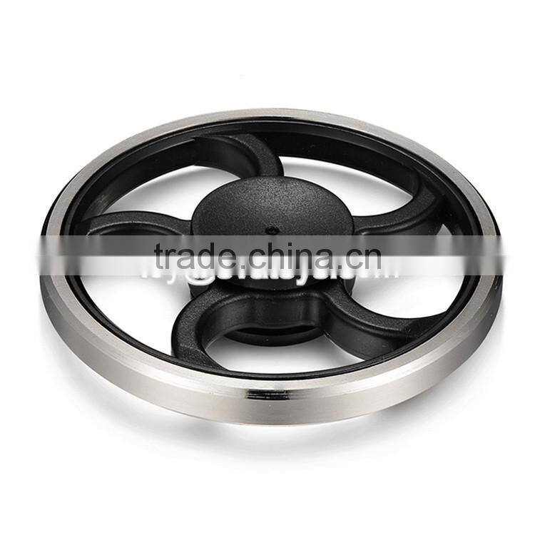 New style EDC focus toy round metal fidget spinner for killing time W01A283