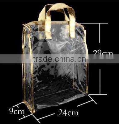 Manufacturer 2015 promotional travel pvc cheap makeup bag