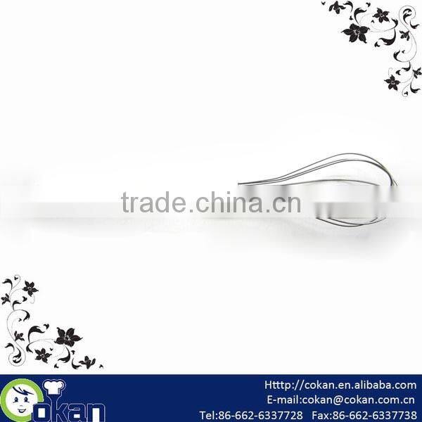 high quality 18/8 stainless steel egg beater for restaurant or super market