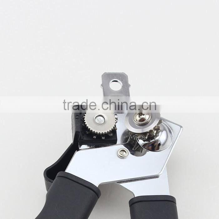 Black Handle Simply Use Kitchen Utensil Smooth Edge Can Opener