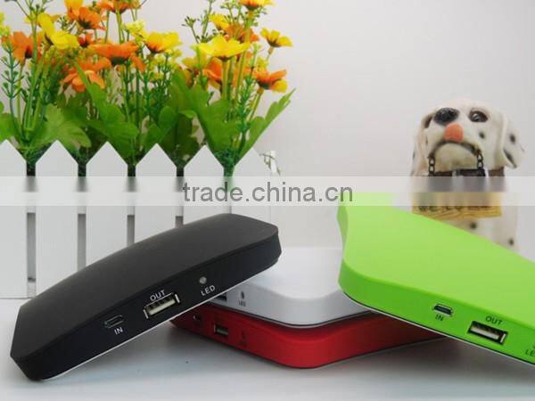 1800mAh Square Shape Solar Power Bank With Adsorption Function
