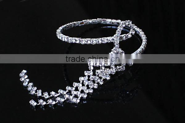 H172-206 Young girls lovely clover metal goody bulk magic hair comb