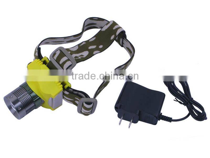Hot-selling ZY-5908 Q5 LED 3-Mode For military High Power Zoom Rechargeable Headlamp