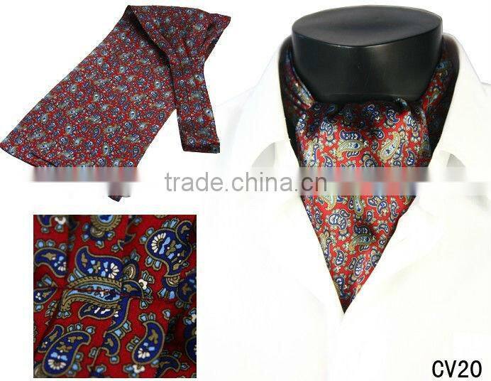 Men's 100% Natural Silk Dressed Neckerchief