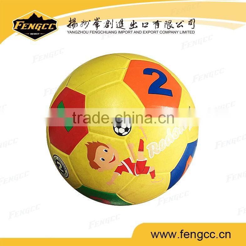2016 new design promotional gift toy football team kids basketball