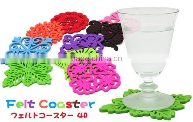 Cheap fabric mat custom non woven crafts