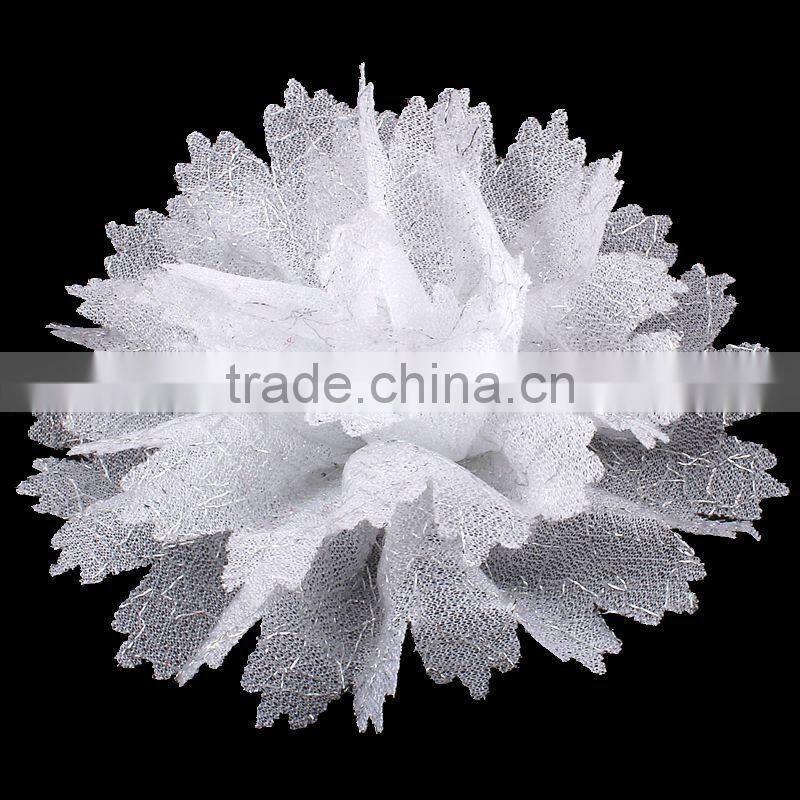 handmade fabric flower clip for kids hair accessories