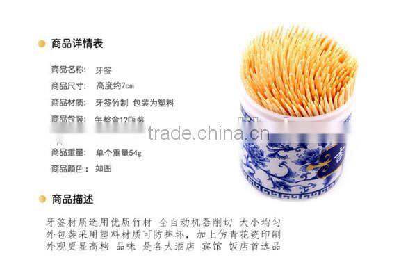 ZHUPING High Quality 65mm customized Discount Bulk Bamboo Toothpick