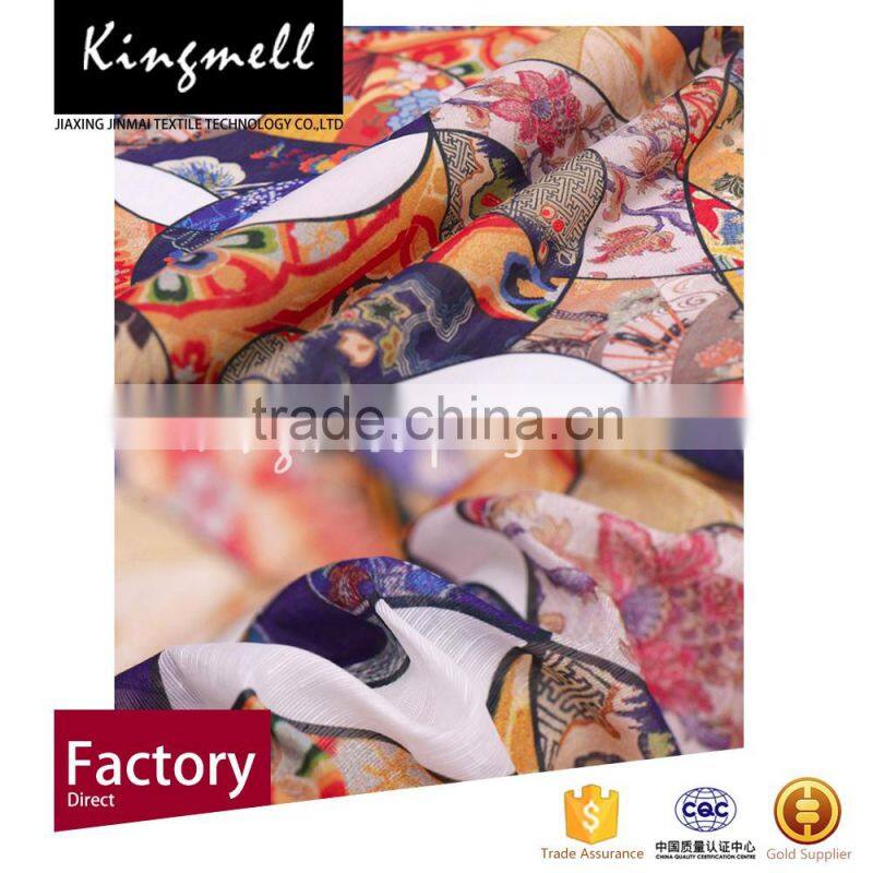Factory price mulberry silk fabrics silk fabric chiffon for silk dress