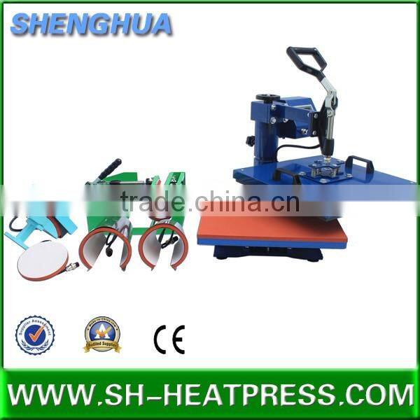Multi-functional 8 in 1 6 in 1 5 in 1 4 in 1 t-shirt combo heat press machine