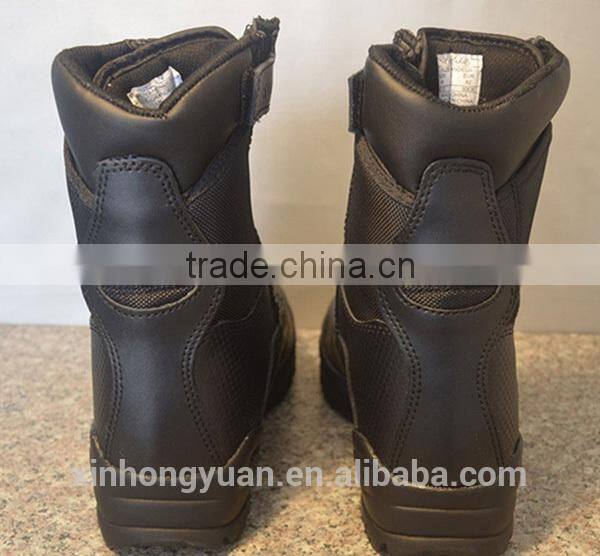 custom high quality real leather military boots
