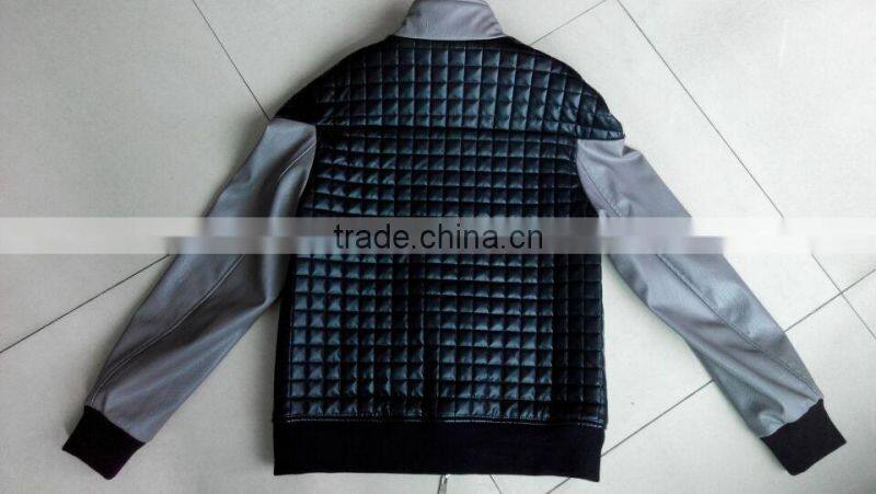 Men Gender and Coats Product Type mens quilted leather jacket